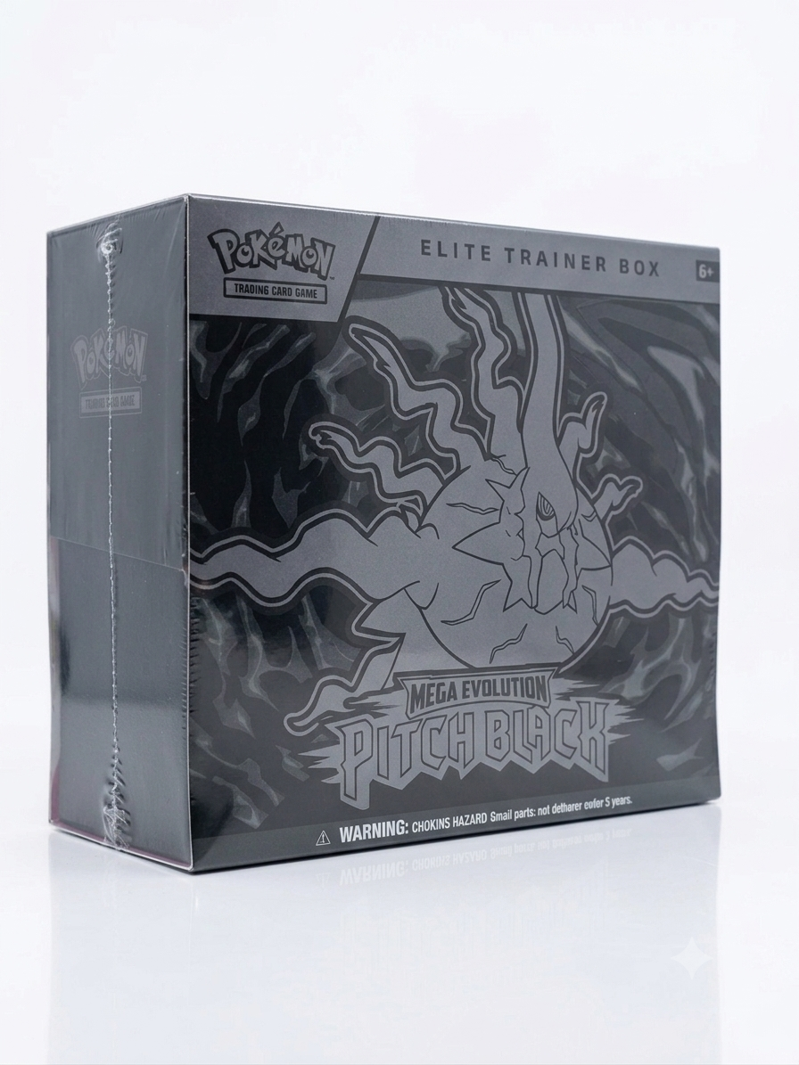 Pokémon TCG: Mega Evolution Pitch Black Elite Trainer Box (ETB)
