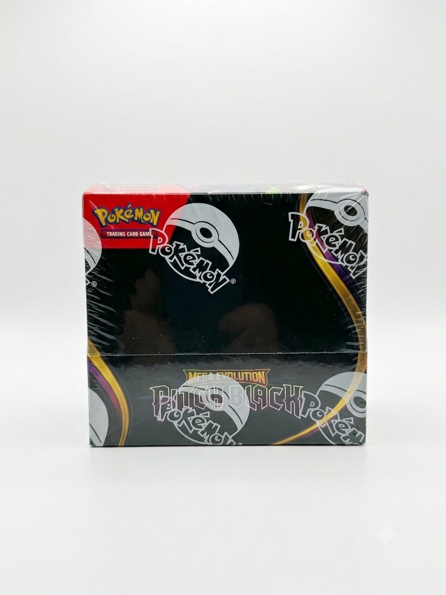 Pokémon TCG: Mega Evolution - Pitch Black Booster Box (36 Booster Packs)